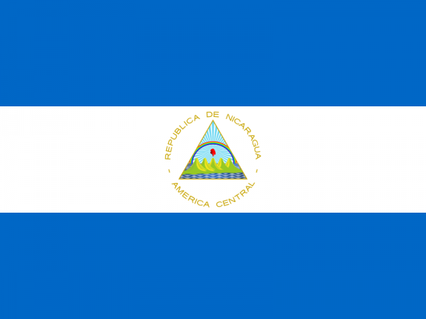 [:nl]Foto van de vlag van Nicaragua[:]